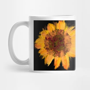 Sunflower in the Dark Mug